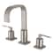 Kingston Brass FSC8968SVL Widespread Bathroom Faucet with Pop-Up Drain, Brushed Nickel FSC8968SVL - alternate 1